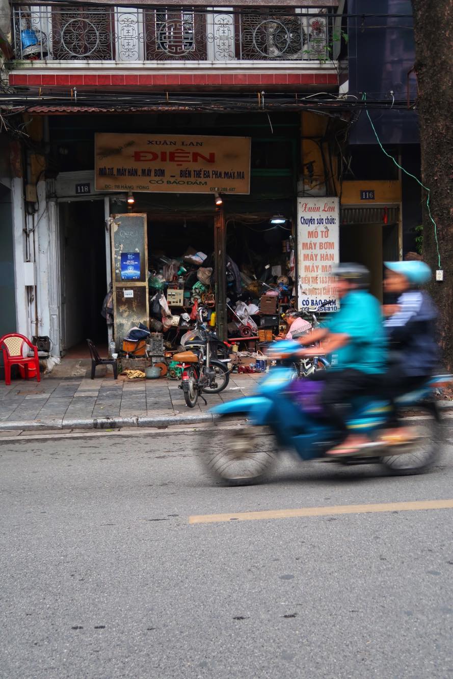 Hanoi bys travle liv