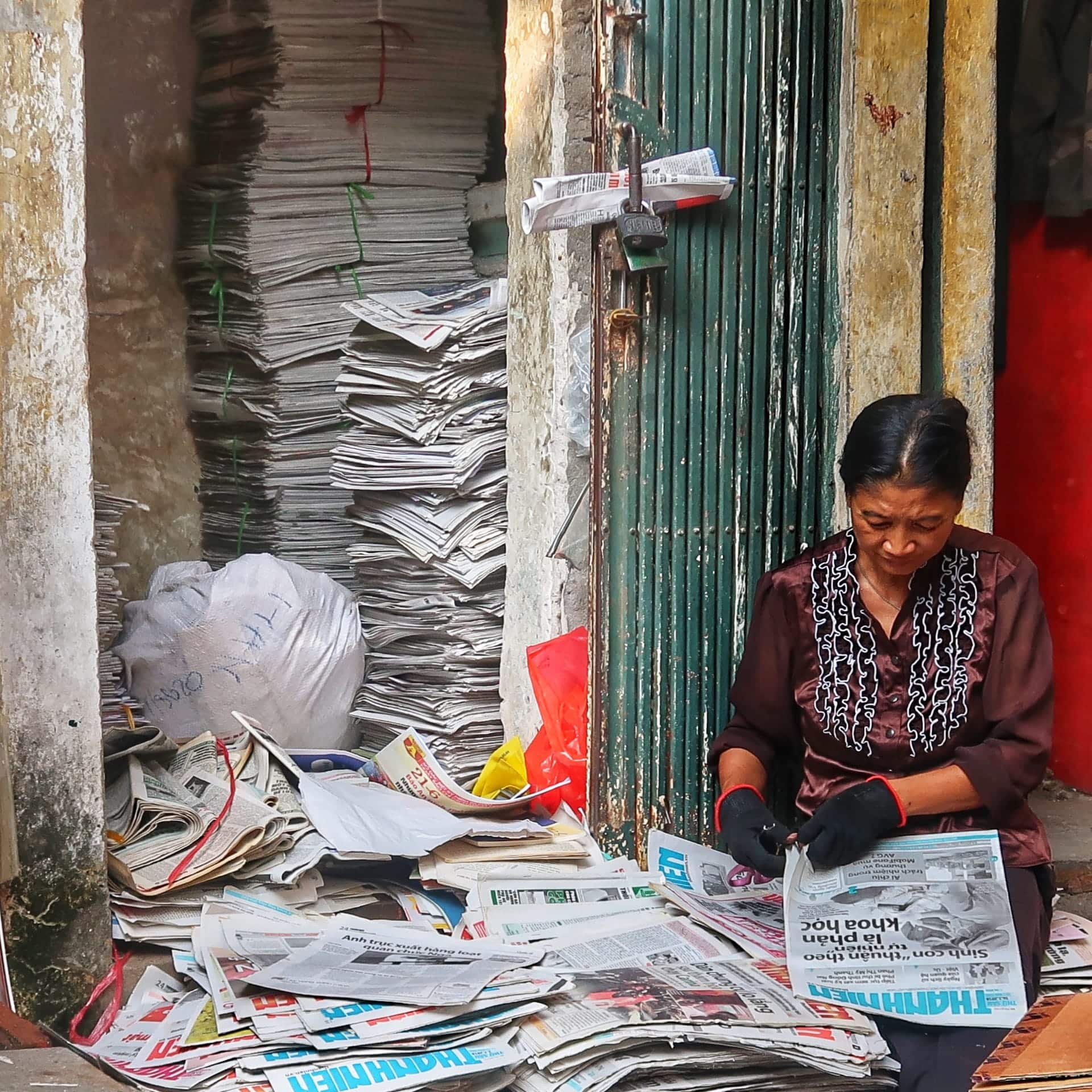 Avissamler i Hanoi