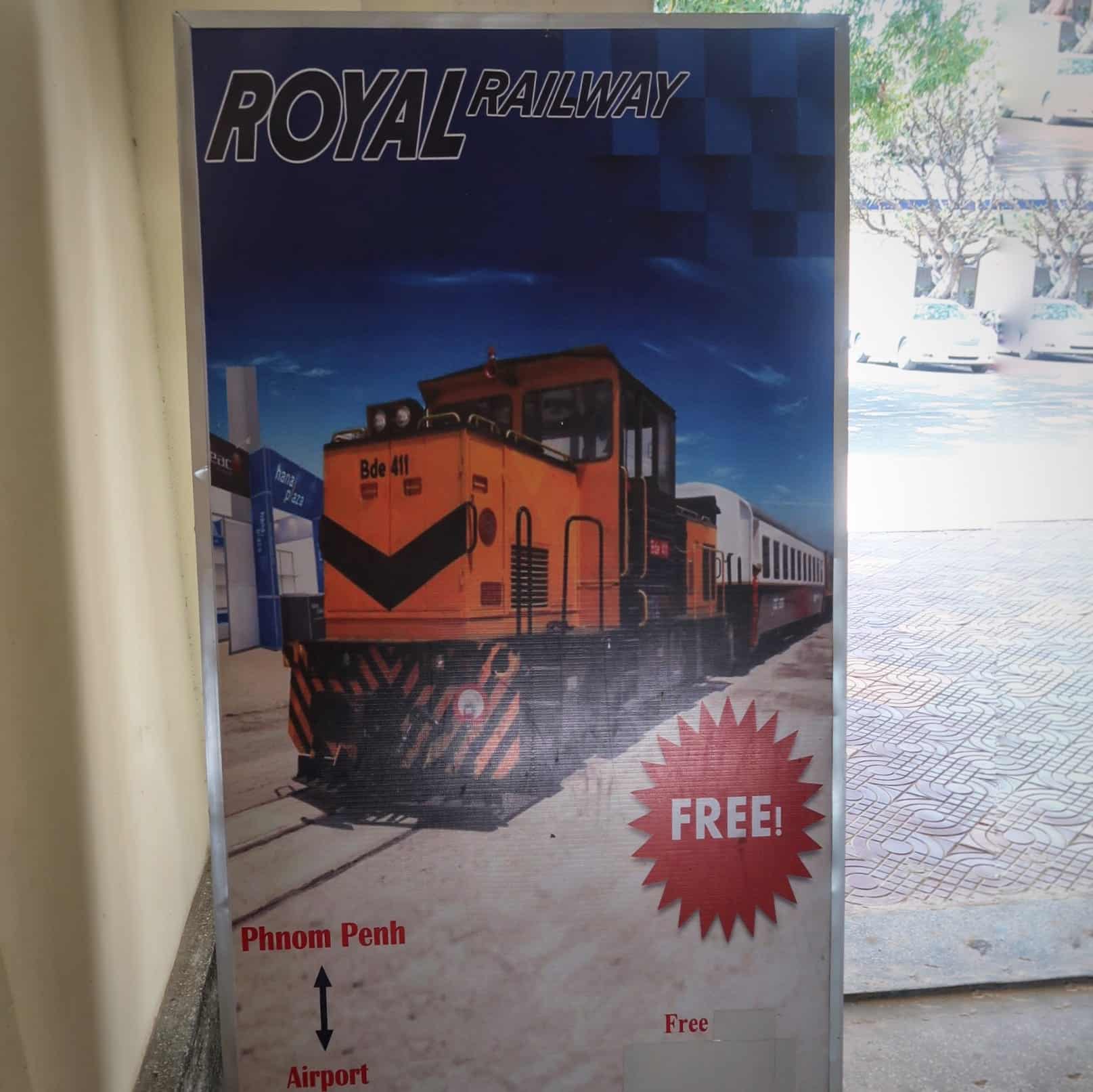 Royal Railway - fra Phnom Penh by til lufthavnen